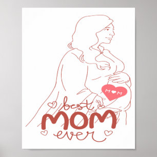 Best mum ever  poster