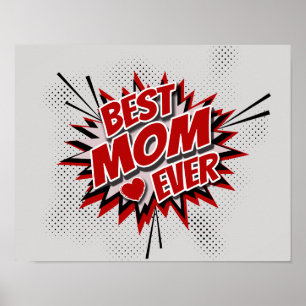 Best Mum Ever Poster
