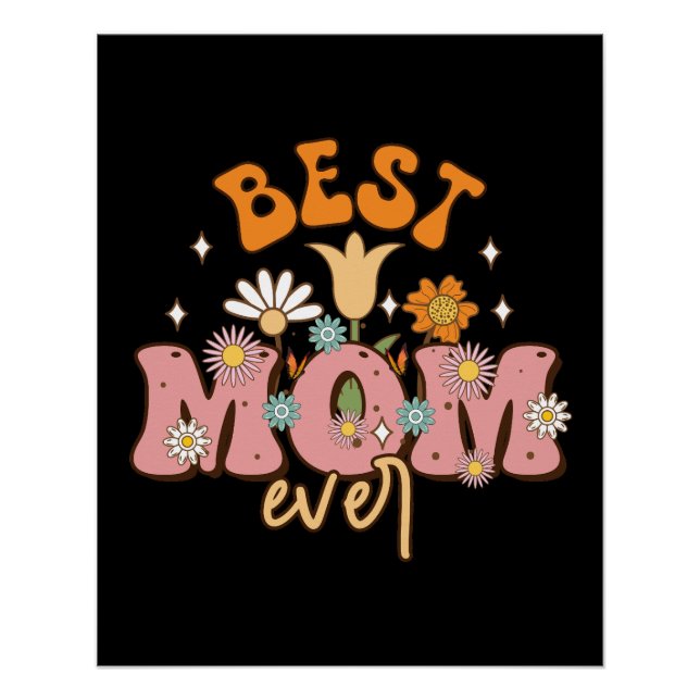 Best Mum Ever Poster (Front)