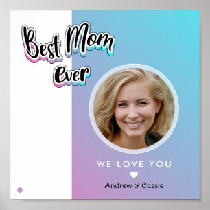 Best mum ever poster