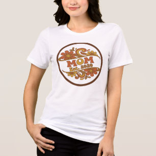 Best Mum Ever Retro Vintage Mother’s Day T-Shirt Tri-Blend Shirt