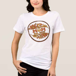 Best Mum Ever Retro Vintage Mother’s Day T-Shirt Tri-Blend Shirt