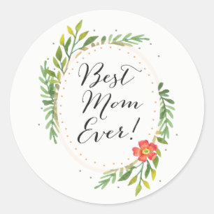 Best Mum Ever Stickers