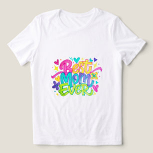 Best Mum Ever (Style 2) Tri-Blend Shirt