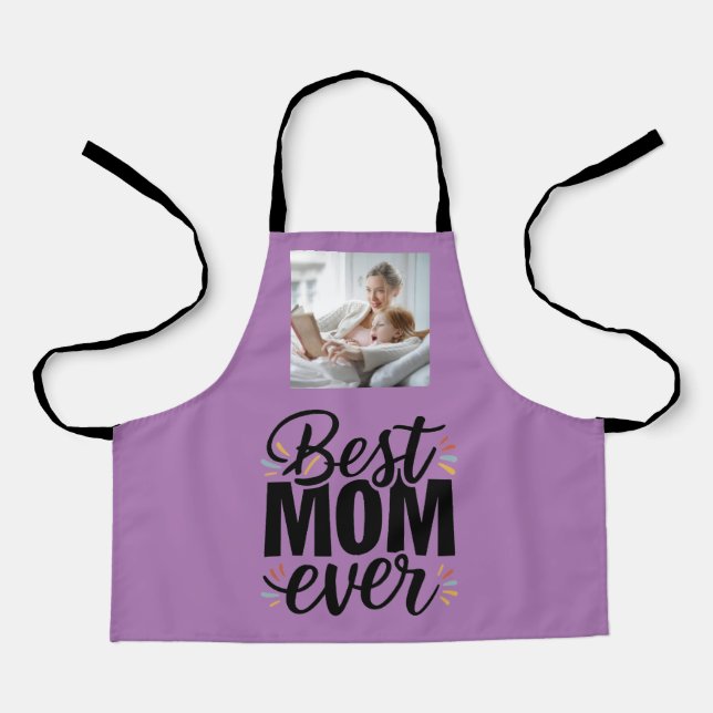 Best Mum Ever Stylish Happy Mother's Day Apron (Front)