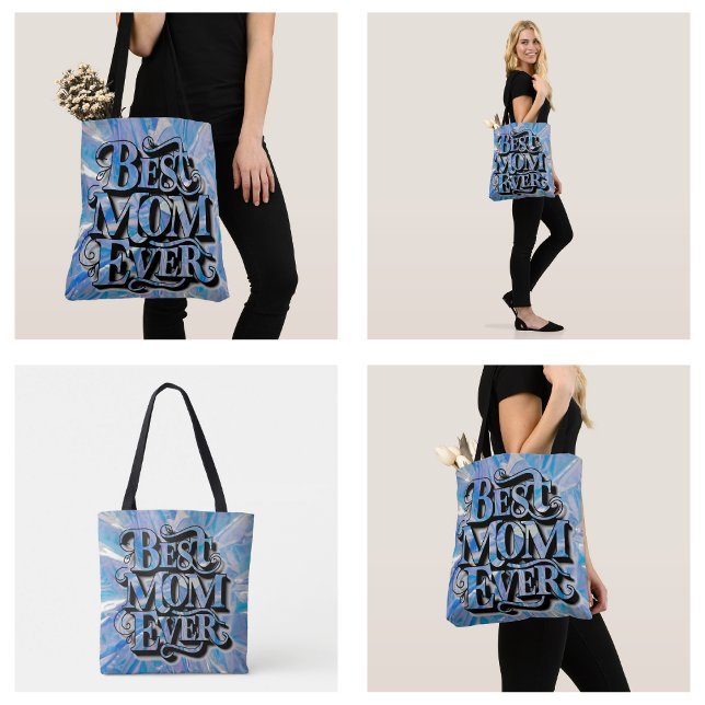 Best Mum Ever Tote Bag (Best Mom Ever Tote Bag)