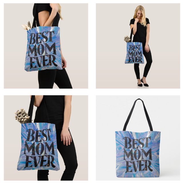 Best Mum Ever Trendy Tote Bag (Best Mom Ever Trendy Tote Bag)