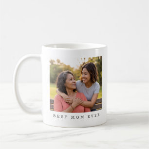 Best Mum Ever Two Photo Two Sided Coffee Mug