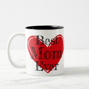 Best Mum Ever Two-Tone Coffee Mug
