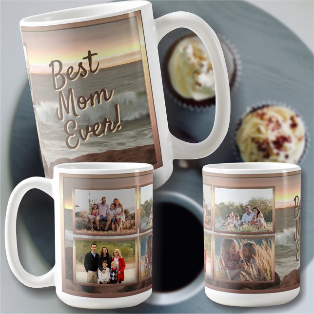 Best Mum Ever Waves and Boulders 0893 Coffee Mug (Creator Uploaded)