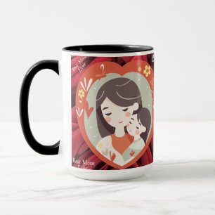 Best Mum Ever Wildflower Mother's Day Mug
