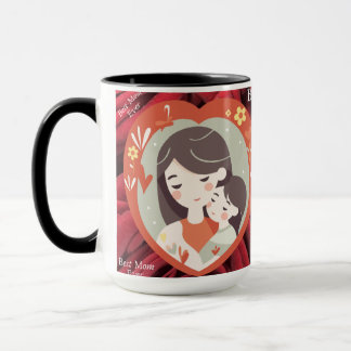 Best Mum Ever Wildflower Mother's Day  Mug