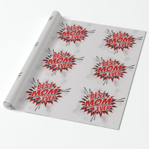 Best Mum Ever Wrapping Paper
