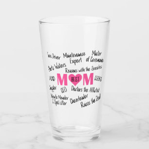 “Best Mum” Glass