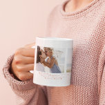 Best Mum | Hand Written Three Photo Collage Coffee Mug<br><div class="desc">This simple and sweet mug says "You Are The Mum Everyone Wishes They Had" in trendy, modern typefaces with a charming hearts and a spot for names. All colours can be customised. Minimal three photo template of your favourite personal photos for a gift anyone would love. Mother's Day is the...</div>