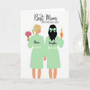 Best Mum Happy Mothers Day Card