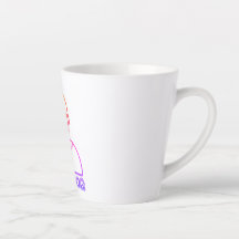 Best mum illustration Latte Mug