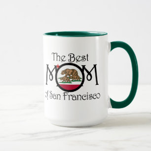 Best Mum In San Francisco with 2 Cubs 15oz Mug