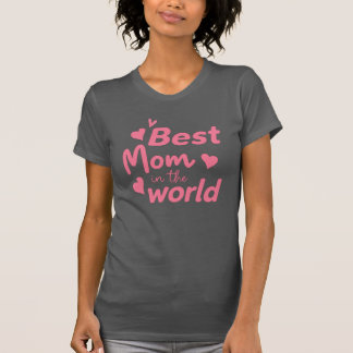 Best Mum in the World" Heart Tee