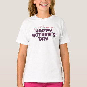 Best Mum in the World Mother's Day   Sleeve Shirt