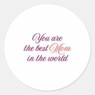 Best Mum In The World Sticker