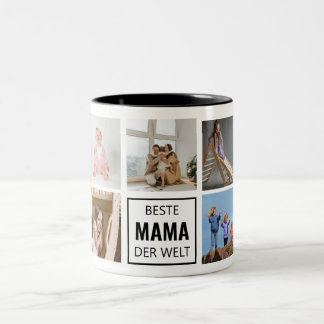 Best Mum in the World Two-Tone Coffee Mug