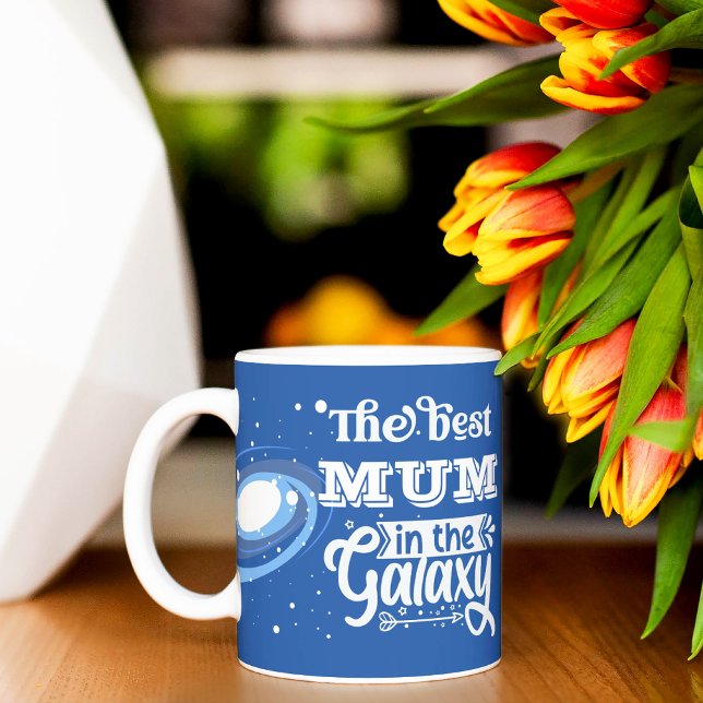 Best Mum in world galaxy trophy greatest Mother Coffee Mug (Creator Uploaded)
