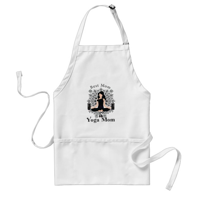 best mum is yoga mum standard apron (Front)
