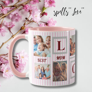 Best Mum LOVE Custom Photo Coffee Mug