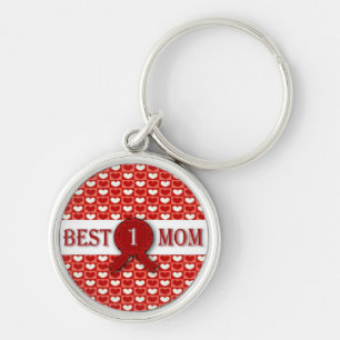 Best Mum Medal Key Ring