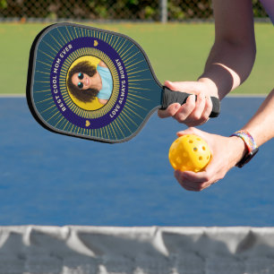 Best Mum Mother Ever Modern Elegant Personalise Pickleball Paddle