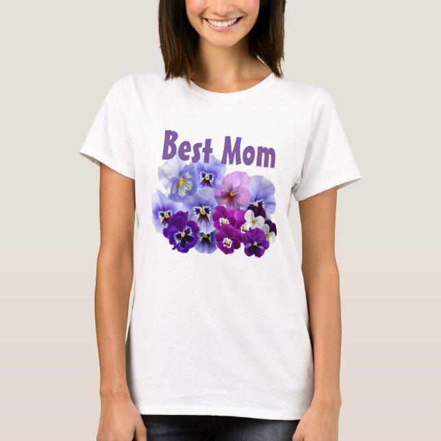 Best Mum Mother T-Shirt Mother's Day Gift Idea (Front)