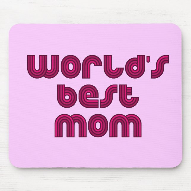 Best Mum Mouse Mat (Front)