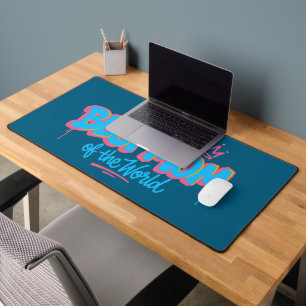 Best Mum of the World Desk Mat