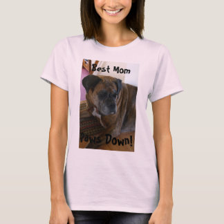 Best Mum, Paws Down! T-Shirt