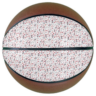 Best Mum Penguin Christmas pattern Basketball