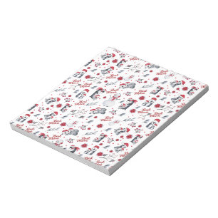 Best Mum Penguin Christmas pattern Notepad