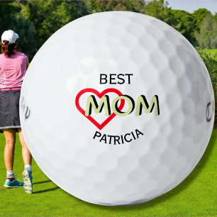 Best Mum Personalise Name  Golf Balls