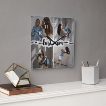 Best Mum Personalised 4 Photo Collage