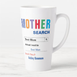 Best Mum Search Latte Mug