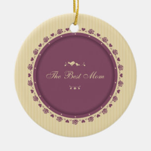 Best Mum Vintage Mother's Day Ornament