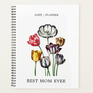 Best Mum Vintage Tulip  Planner