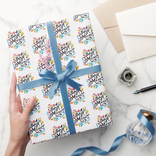 Best Mum Wrapping Paper (Gifting)