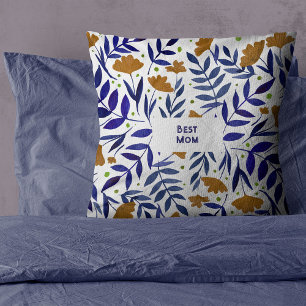 Best mum Yellow flower Magical Garden Mother's Day Cushion