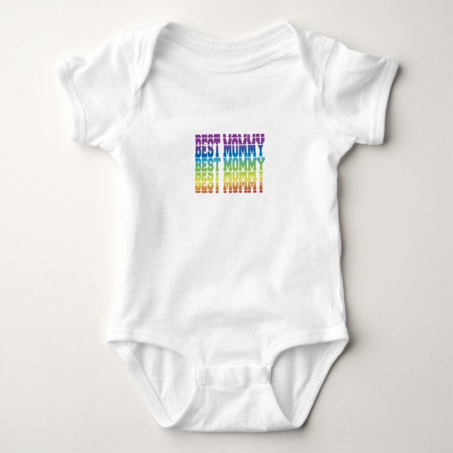 Best Mummy Baby Bodysuit (Front)