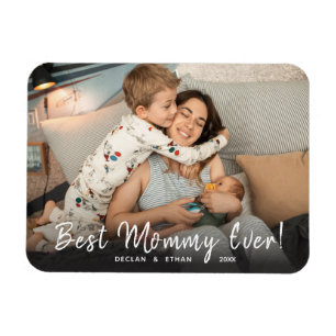 Best Mummy Ever Flexible Photo Magnet