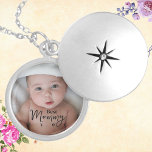 Best Mummy ever Photo Locket Necklace<br><div class="desc">Modern,  elegant and stylish Best Mummy Ever Locket Necklace with custom photo template. This design features a custom photo with the wording "best mummy ever" with a combination of calligraphy and typography script. Perfect for moms on birthdays,  mothers day celebration,  family reunions and other special occasions.</div>