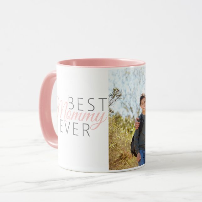 Best Mummy Ever Photo Mug (Front Left)