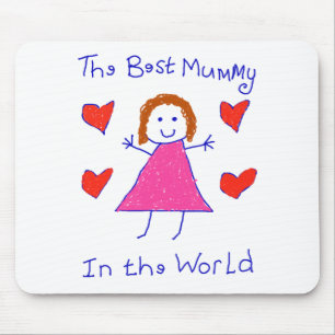 Best Mummy In The World Mouse Mat