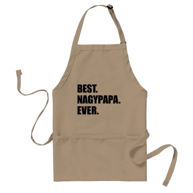 Best Nagypapa Ever Hungarian Grandfather Standard Apron (Front)